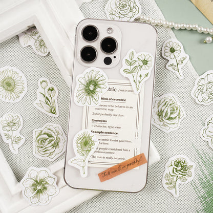 The world of flowers Sticker