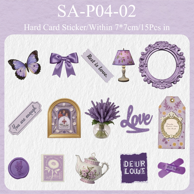 Retro Light Collection Series Sticker