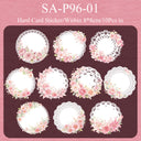 Lace Flower Series Sticker