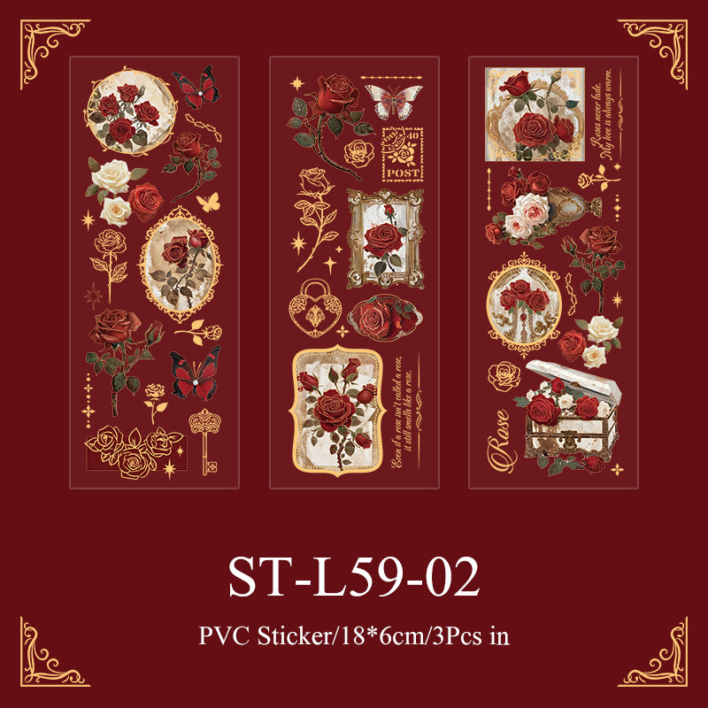 The Contract of Flowers Sticker