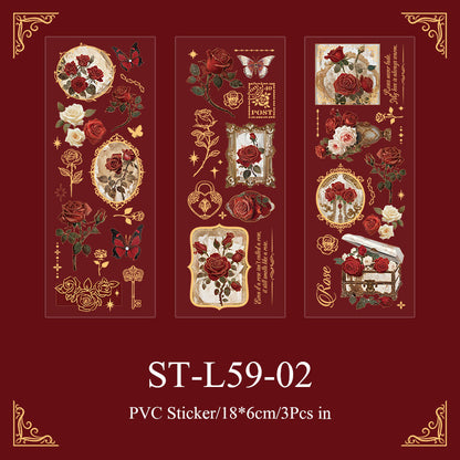 The Contract of Flowers Sticker