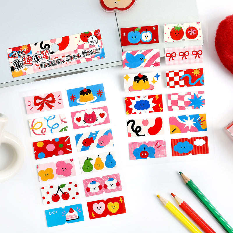 Soft Charm Patch Series Sticker for journaling, scrapbooking and collage