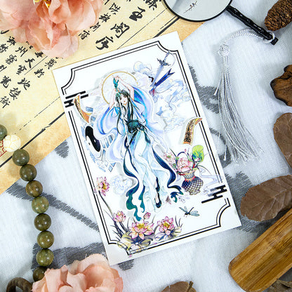 Moon shines bright Die Cutting Washi/Shell Silver PET Tape featuring silver, and moon designs for journaling, scrapbooking and collage