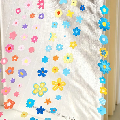 Flower Gathering Die-Cut Decorative Tape