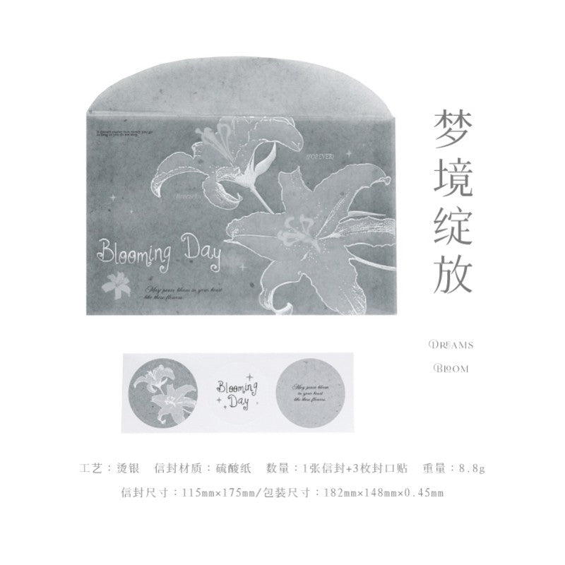 Lily Letter Material Paper