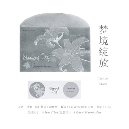 Lily Letter Material Paper
