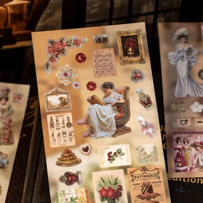 Dream Garden Tea Gathering Sticker Book