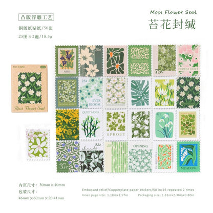 FlowerPost Office Material Paper