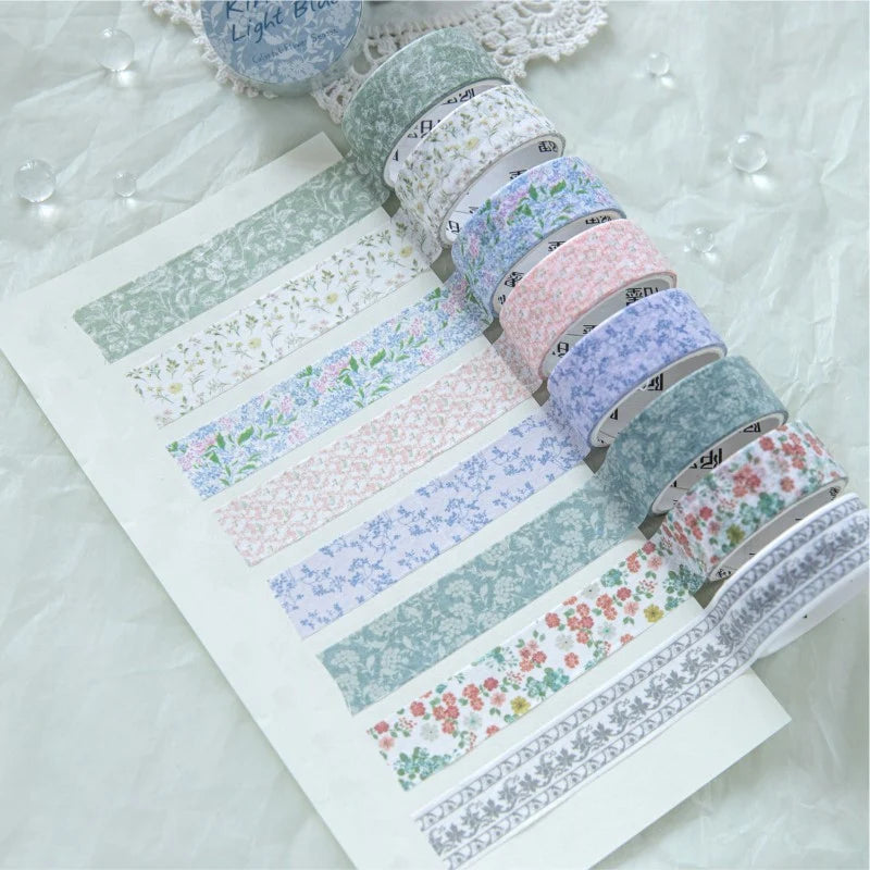 Colorful Flower Season Special-Effect Washi Tape