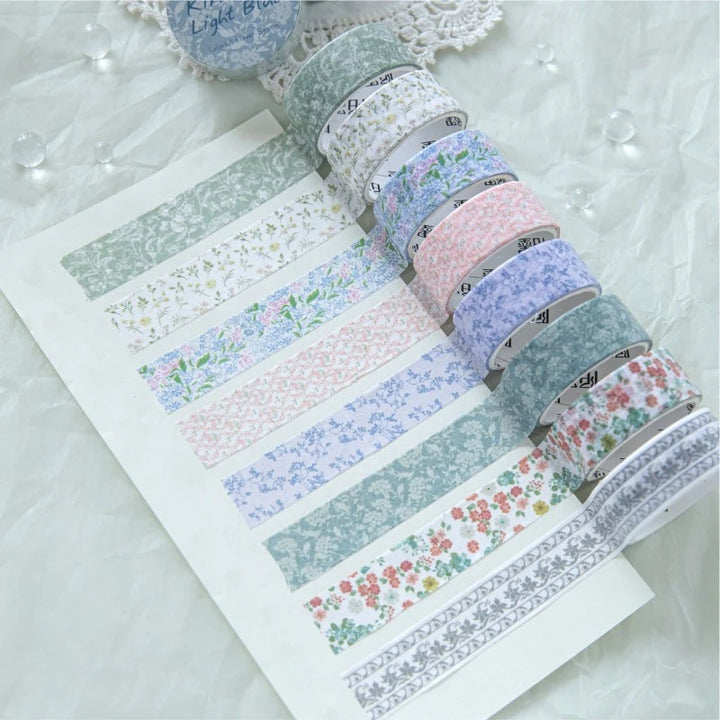 Colorful Flower Season Special-Effect Washi Tape