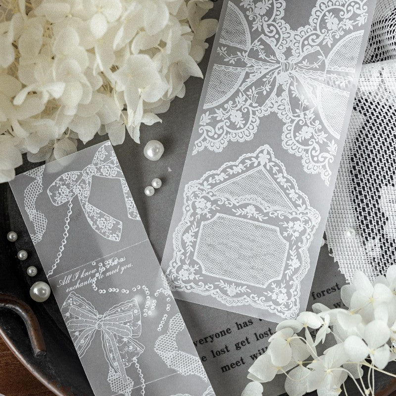 The Plain White Paper Corner Material Paper