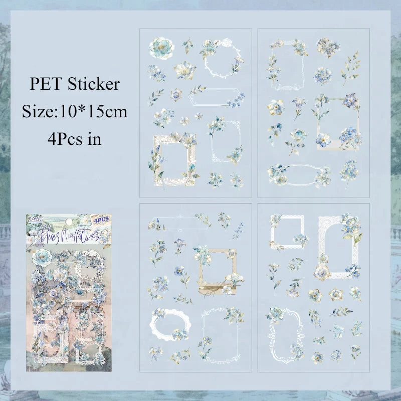 Frame View Garden Sticker