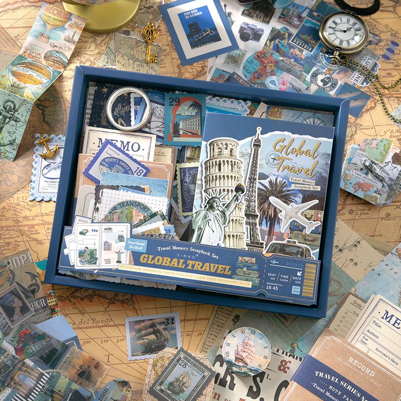 Travel Memory Journal Memo Pad