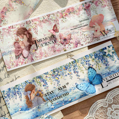 Floating Blossoms Reflection Washi Tape