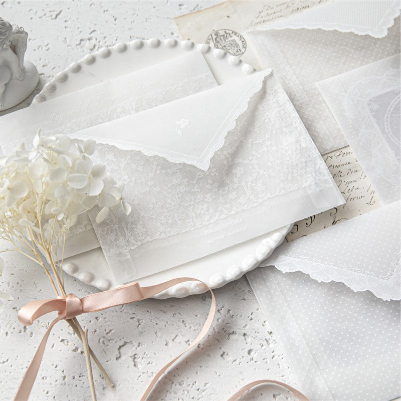 Lace Letter Envelope Set