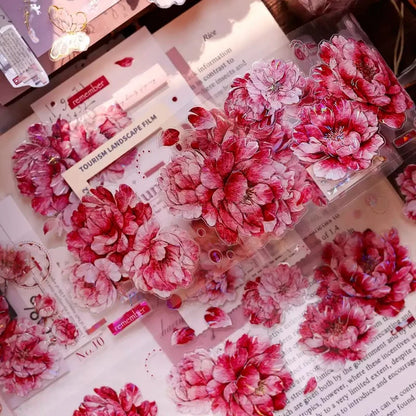 Peony Vintage PET & Washi Tape