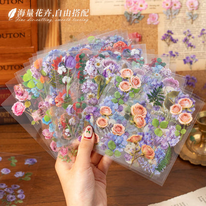 Specimen Flower PET Sticker Book
