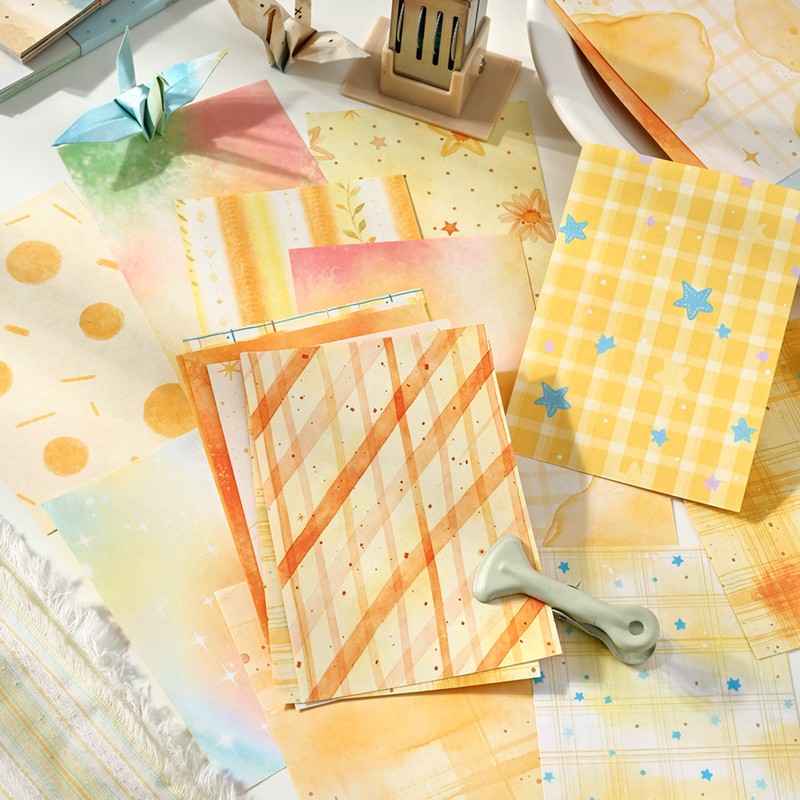 Soft Fog Color Card Writing Paper