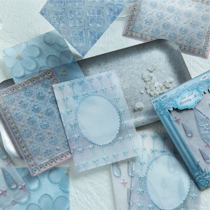 Soft Glass Garden Material Paper