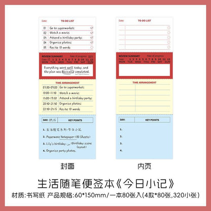 Life Notes Memo Pad