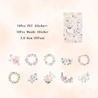 Flower cluster Sticker
