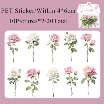 Four o'clock flower house Sticker
