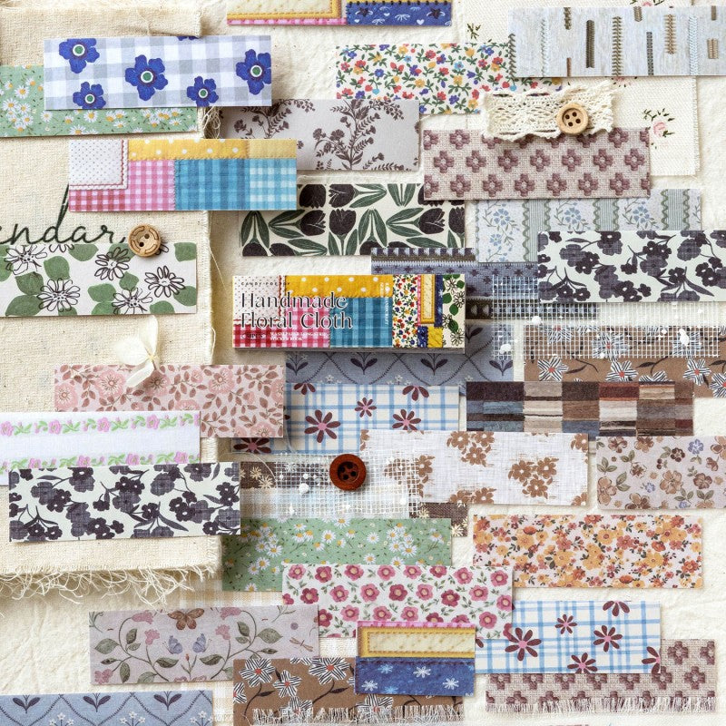 BasicHandcraft Series Washi Paper Long Strip Sticker Book