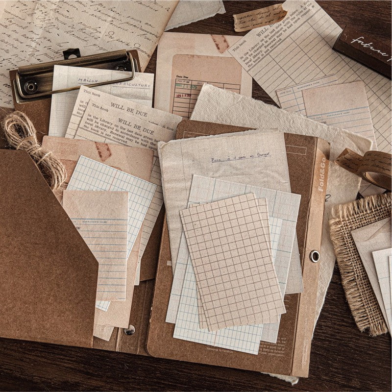 Time Between The Pages Material Paper 30Pcs Material Paper