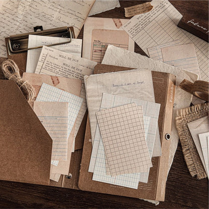 Time Between The Pages Material Paper 30Pcs Material Paper