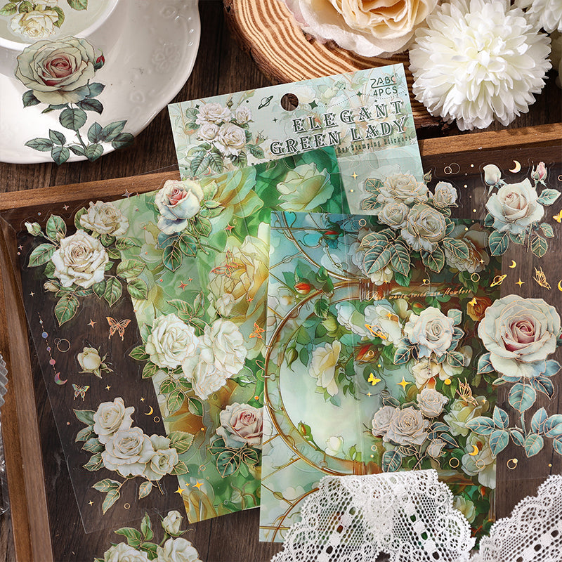 The rose blossoms Sticker