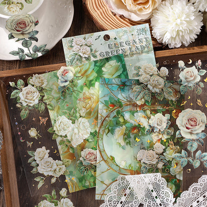 The rose blossoms Sticker