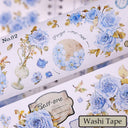 6cm*120cm Clear Dew Die Cutting Washi/PET Tape