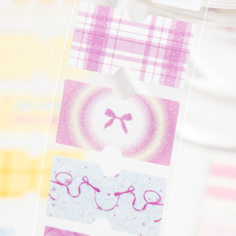 Dream Recipe Series Die Cutting Flash Self-adhesive Tape featuring dream designs for journaling, scrapbooking and collage