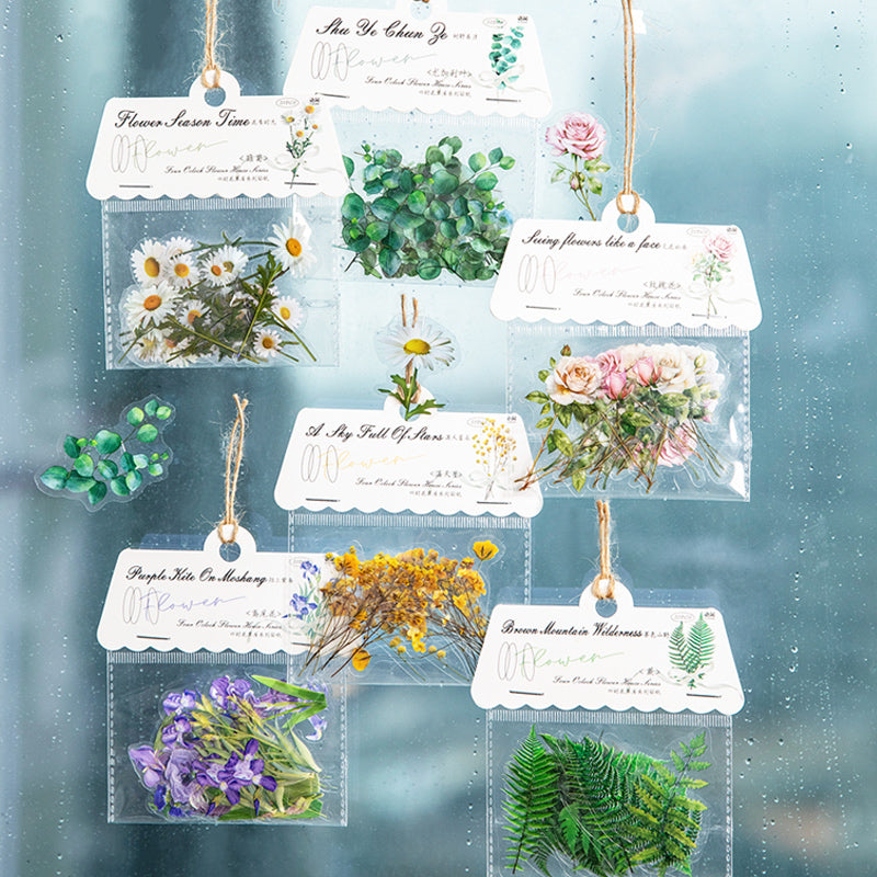 Four o'clock flower house Sticker