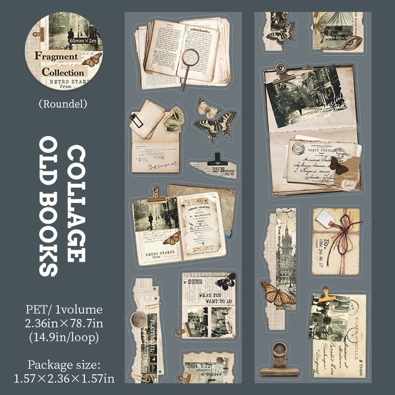 Fragment Collection Series Die Cutting PET Tape