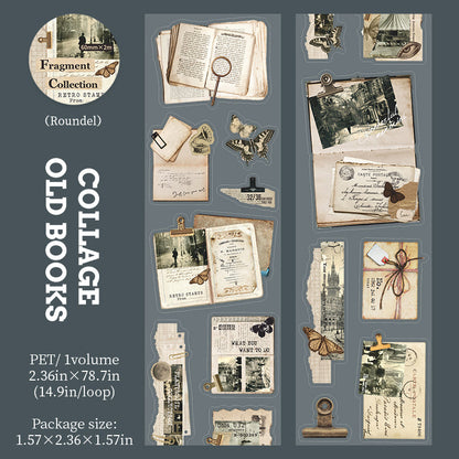 Fragment Collection Series Die Cutting PET Tape