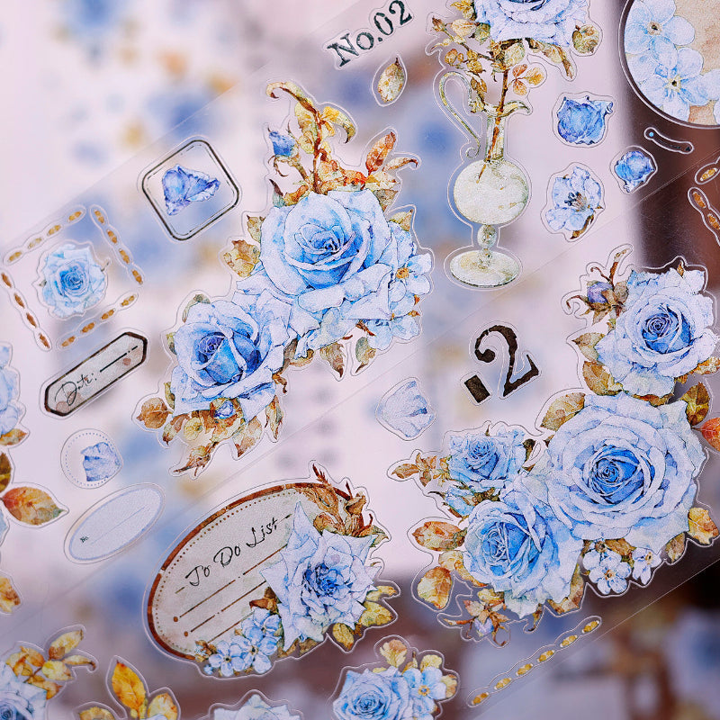 6cm*120cm Clear Dew Die Cutting Washi/PET Tape for journaling, scrapbooking and collage