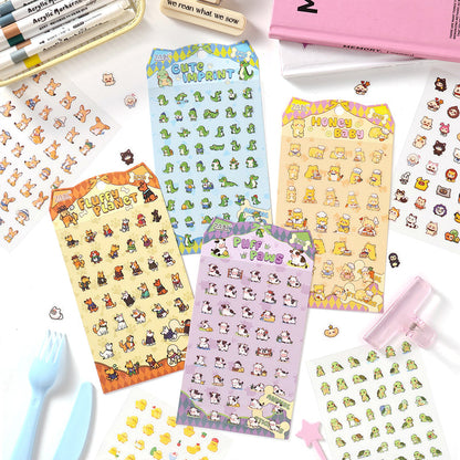 Cute Adventure Series Sticker for journaling, scrapbooking and collage