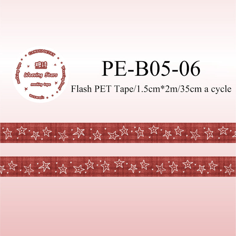 The Scarlet Prologue series Washi/Flash PET Tape