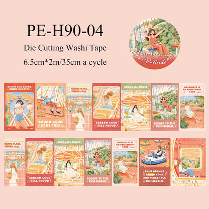 Holiday Diary Series Die Cutting Washi Tape