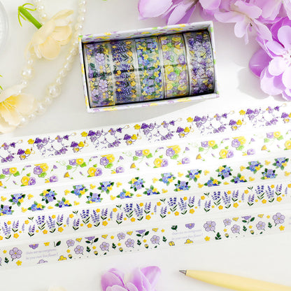Chilin Flower Blooming Series PET Tape Set