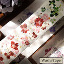 Starry Flower Sea Die-Cutting Washi Tape - Whole Roll 5cm×6m