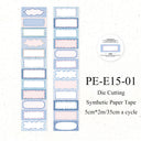 Notes from Salt Island Die Cutting Synthetic Paper Tape