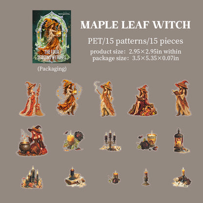 The Four Season Witches Series Sticker