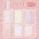 Peach branches