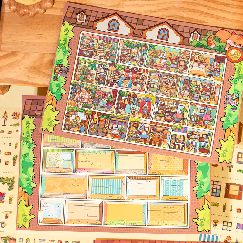 Secret Realm Series 3D Sticker featuring secret designs for journaling, scrapbooking and collage