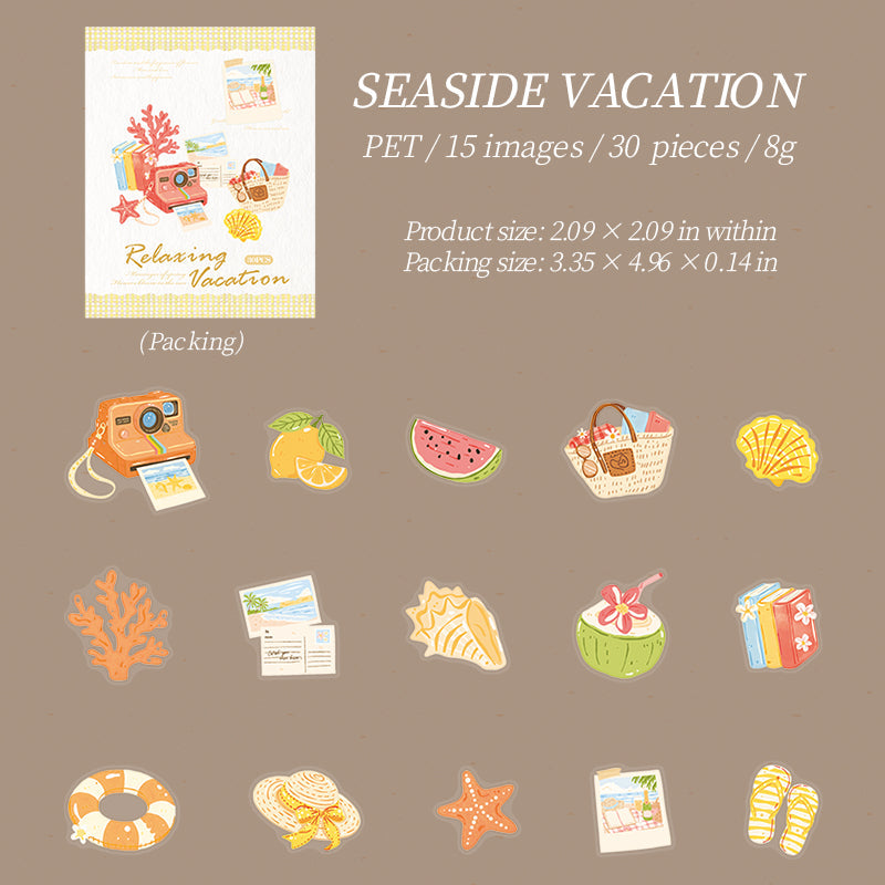 Relaxing Vacation Series Sticker