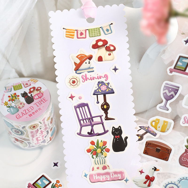 Wonderful Workshop Series Die Cutting Synthetic Paper Tape featuring shop designs for journaling, scrapbooking and collage