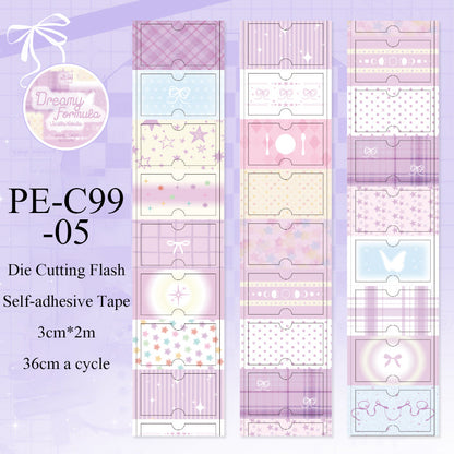 Dream Recipe Series Die Cutting Flash Self-adhesive Tape