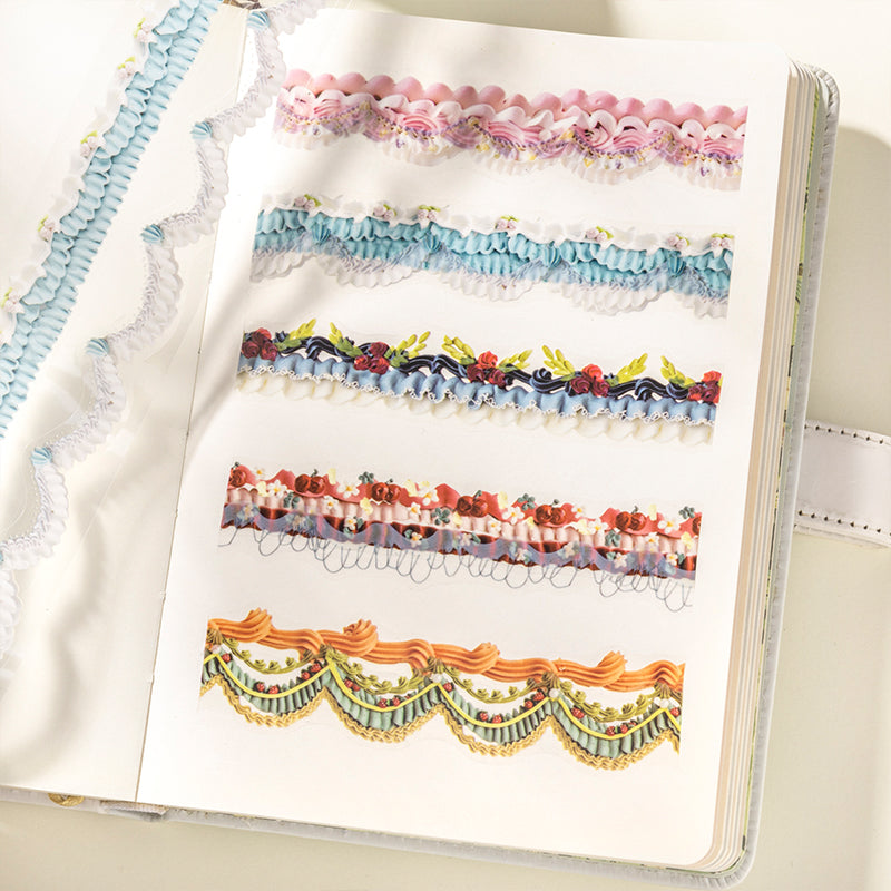 Cure Latte Series Die Cutting PET Tape for journaling, scrapbooking and collage